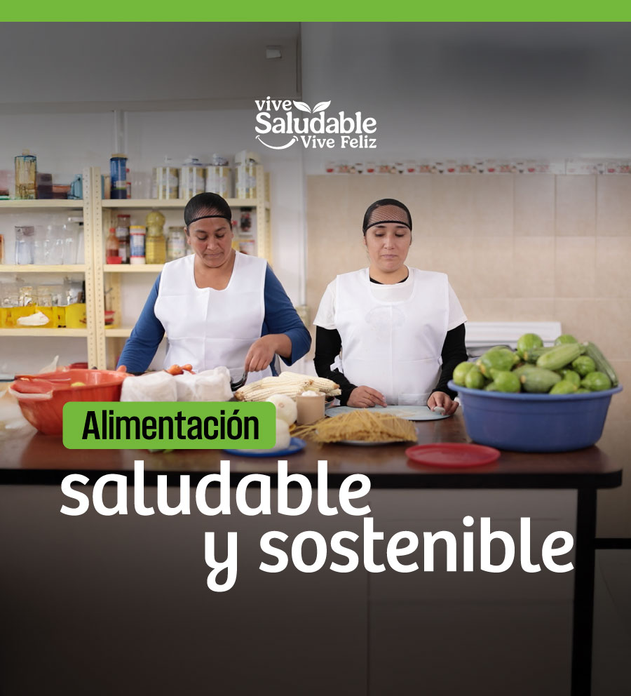 Vive saludable. Alimentación saludable y sostenible ASYS25031x